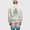 Casablanca MAISON PASTELLE EMBROIDERED BOMBER JACKET