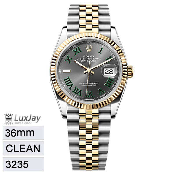 CLEAN 36mm 3235 DateJust 데이트저스트 126233-0035