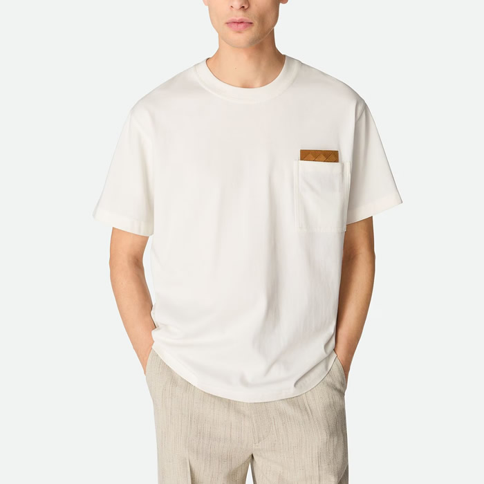 Bottega Veneta Pima Cotton Jersey T-Shirt