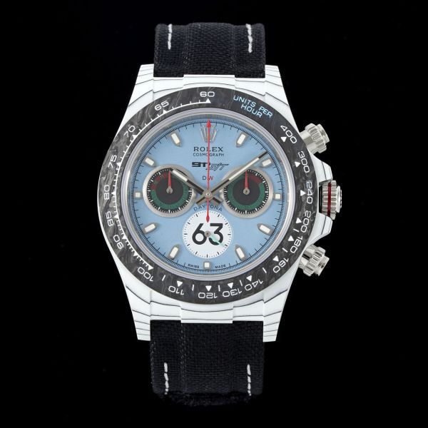 DIW｜4801｜40mm｜롤렉스 카본 파이버 커스텀 데이토나