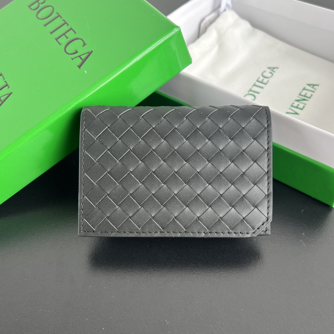 보테가베네* 가죽 카드 홀더  805825  11x7.5x2.5cm