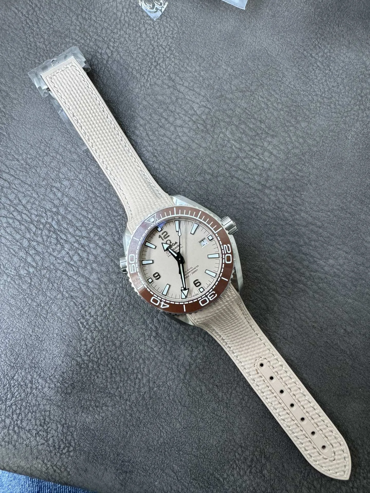 VS  l 8900 l 43.5 mm l 씨마스터 플래닛 오션 600M 215.32.44.21.09.001 한정 할인