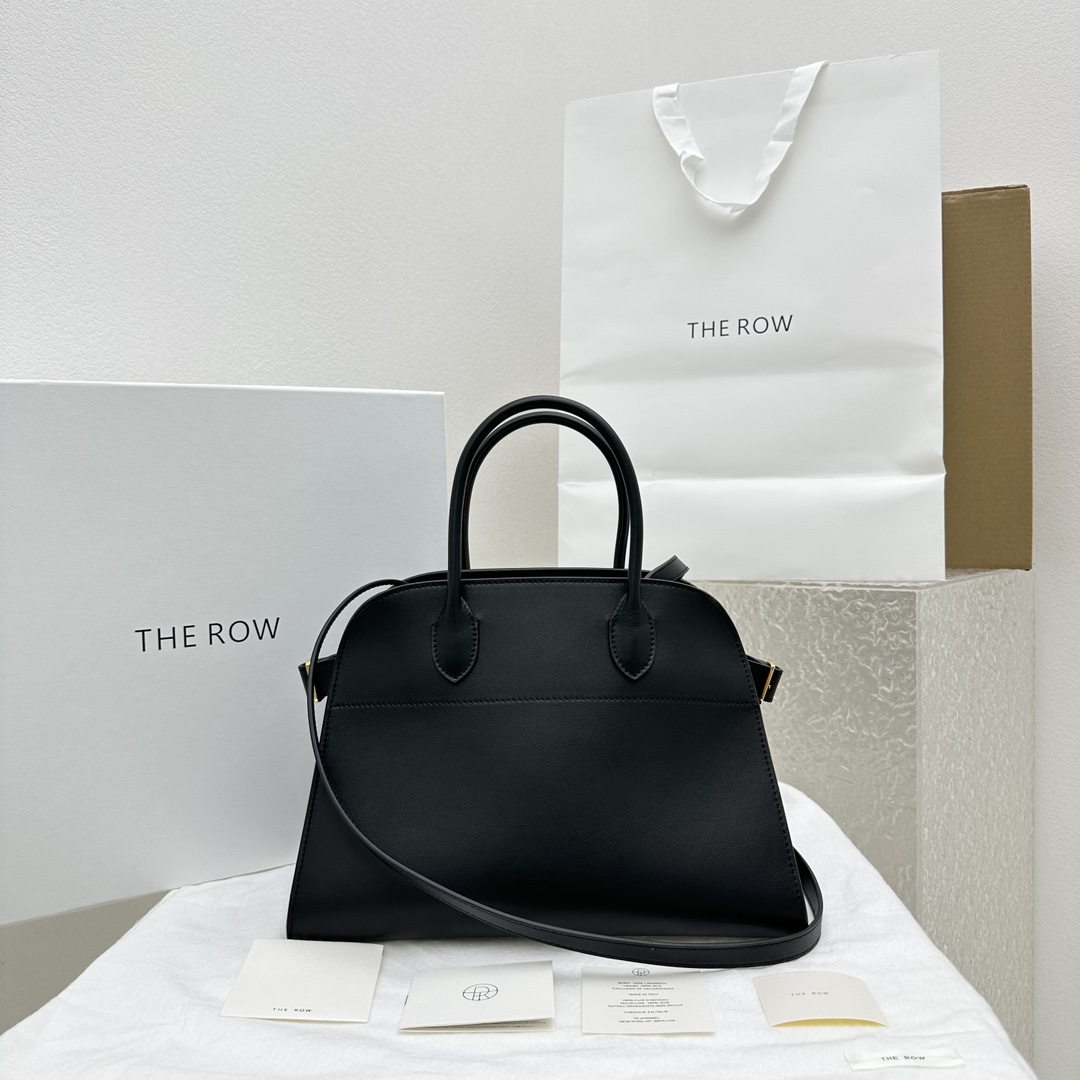 THE  ROW MARGAUX 12 가죽 백 32x13x25cm