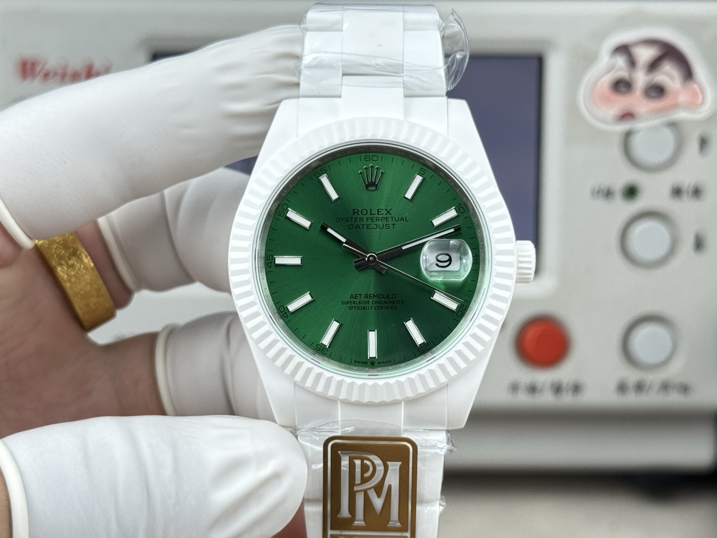 PPM l 3255 l 41mm l AET REMOULD 롤렉스 데이트저스트 세라믹