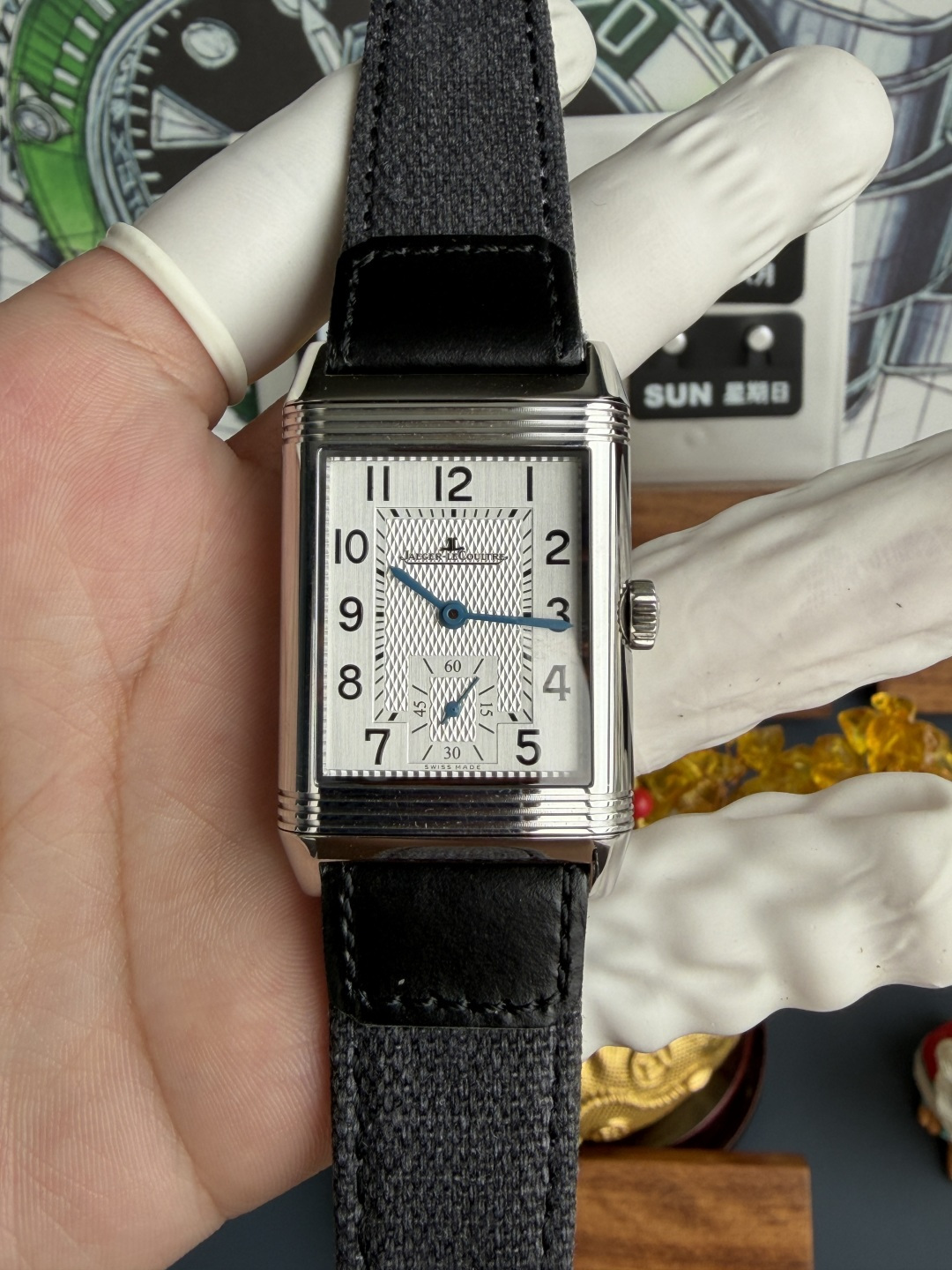JJF l Cal.854 l Jaeger-LeCoultre 리베르소 트리뷰트 47X28.3X11 mm
