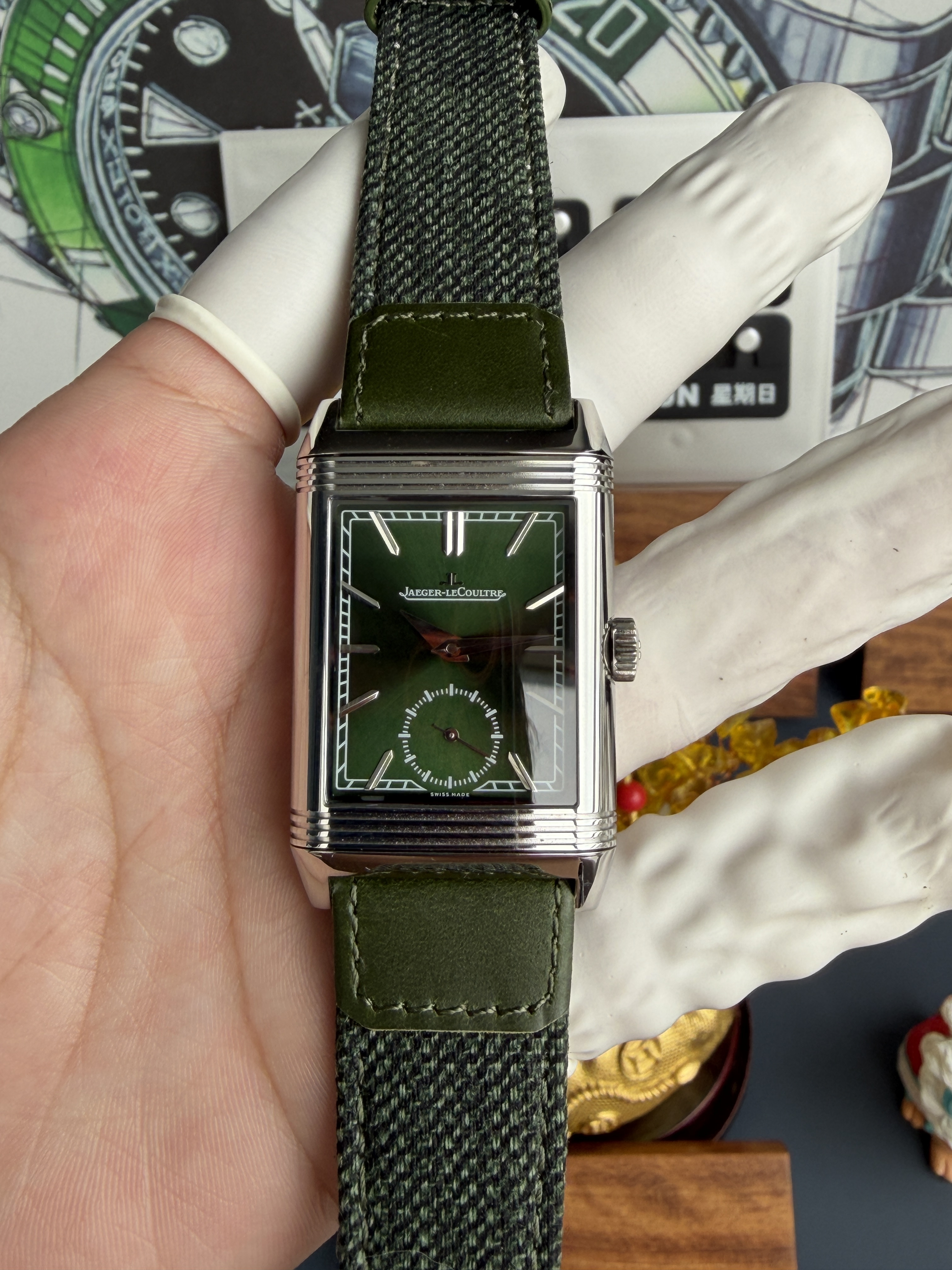 JJF l Cal.854 l Jaeger-LeCoultre 리베르소 트리뷰트 47X28.3X11 mm