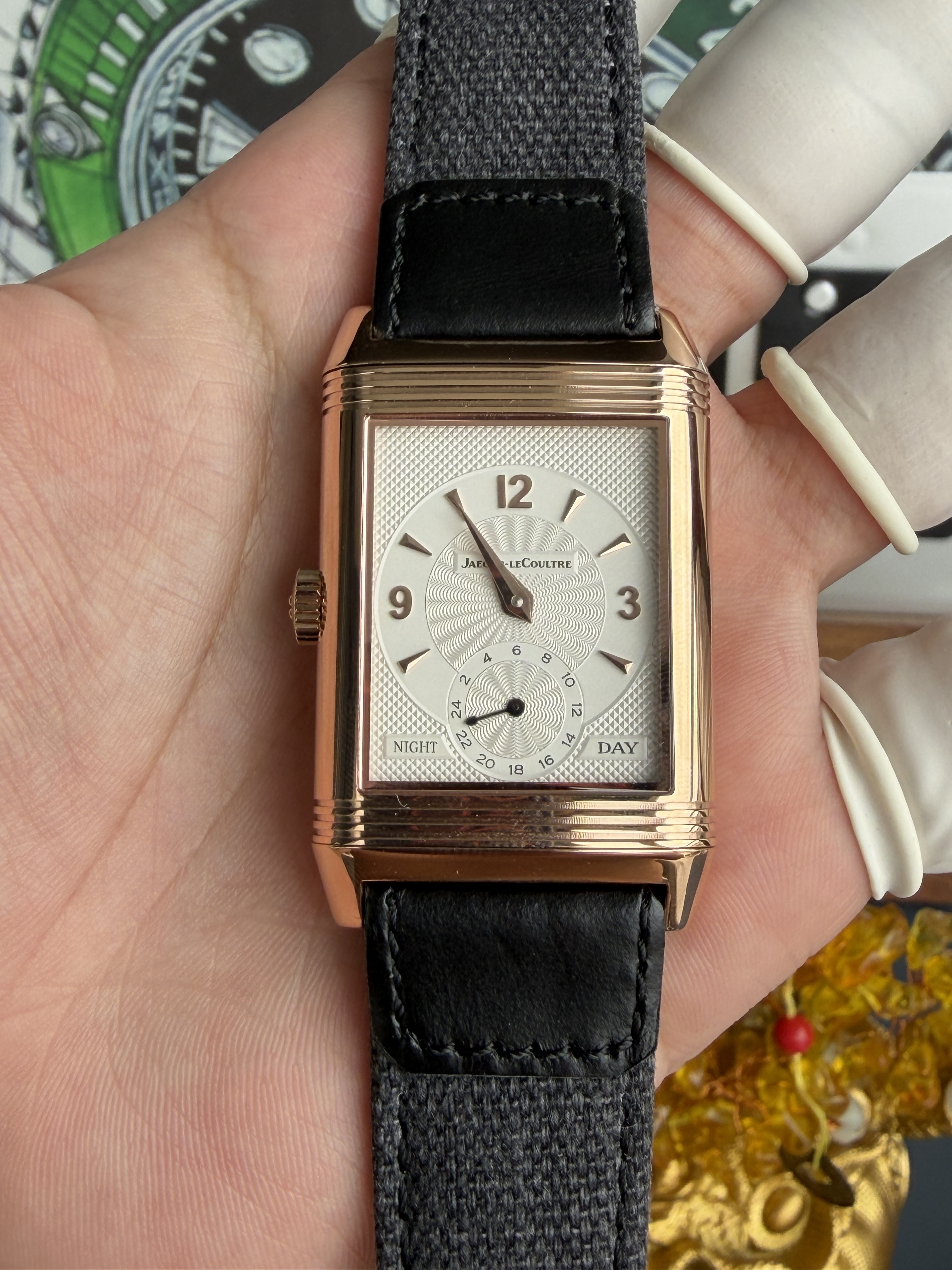 JJF l Cal.854 l Jaeger-LeCoultre 리베르소 트리뷰트 47X28.3X11 mm
