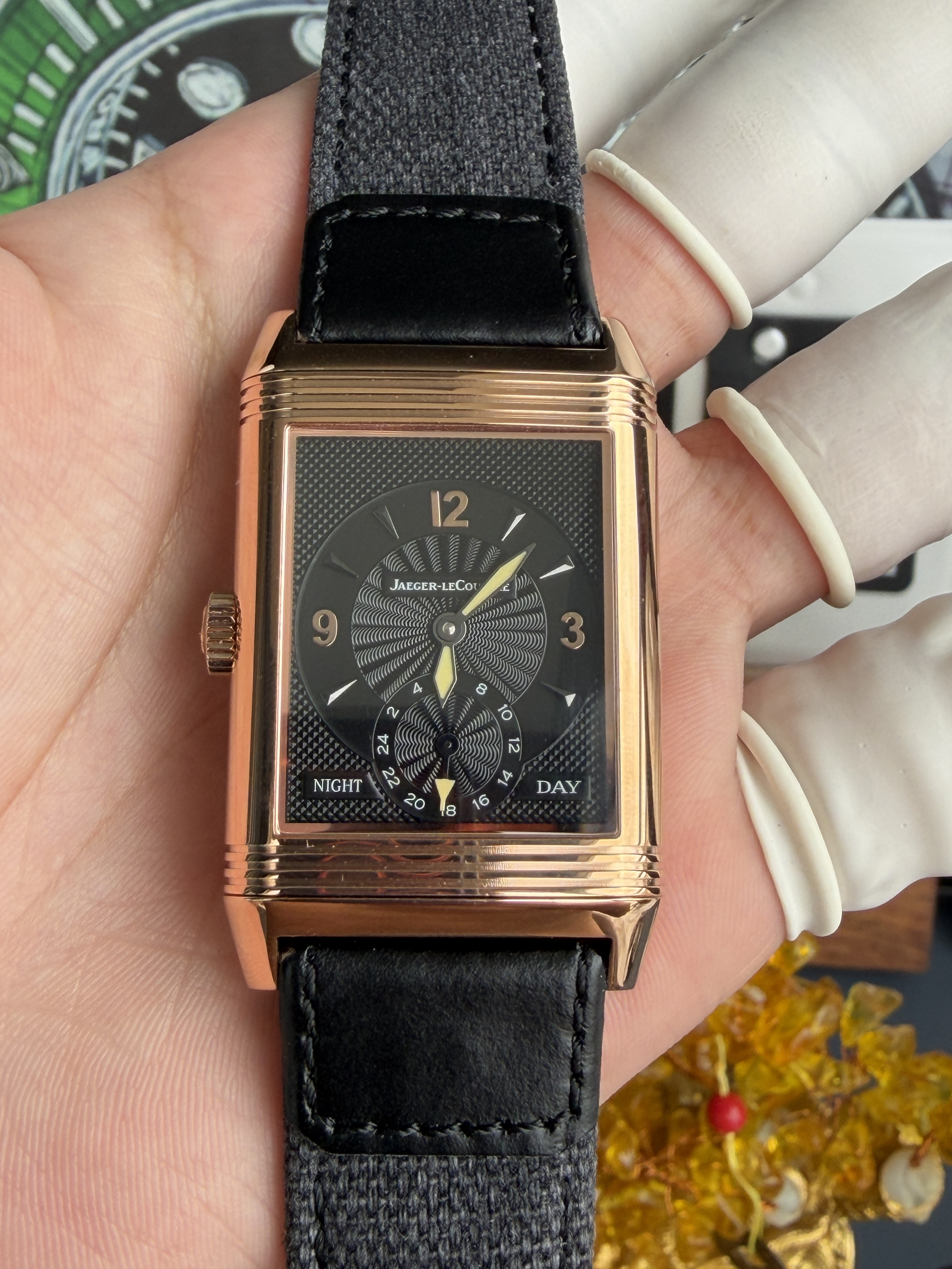 JJF l Cal.854 l Jaeger-LeCoultre 리베르소 트리뷰트 47X28.3X11 mm
