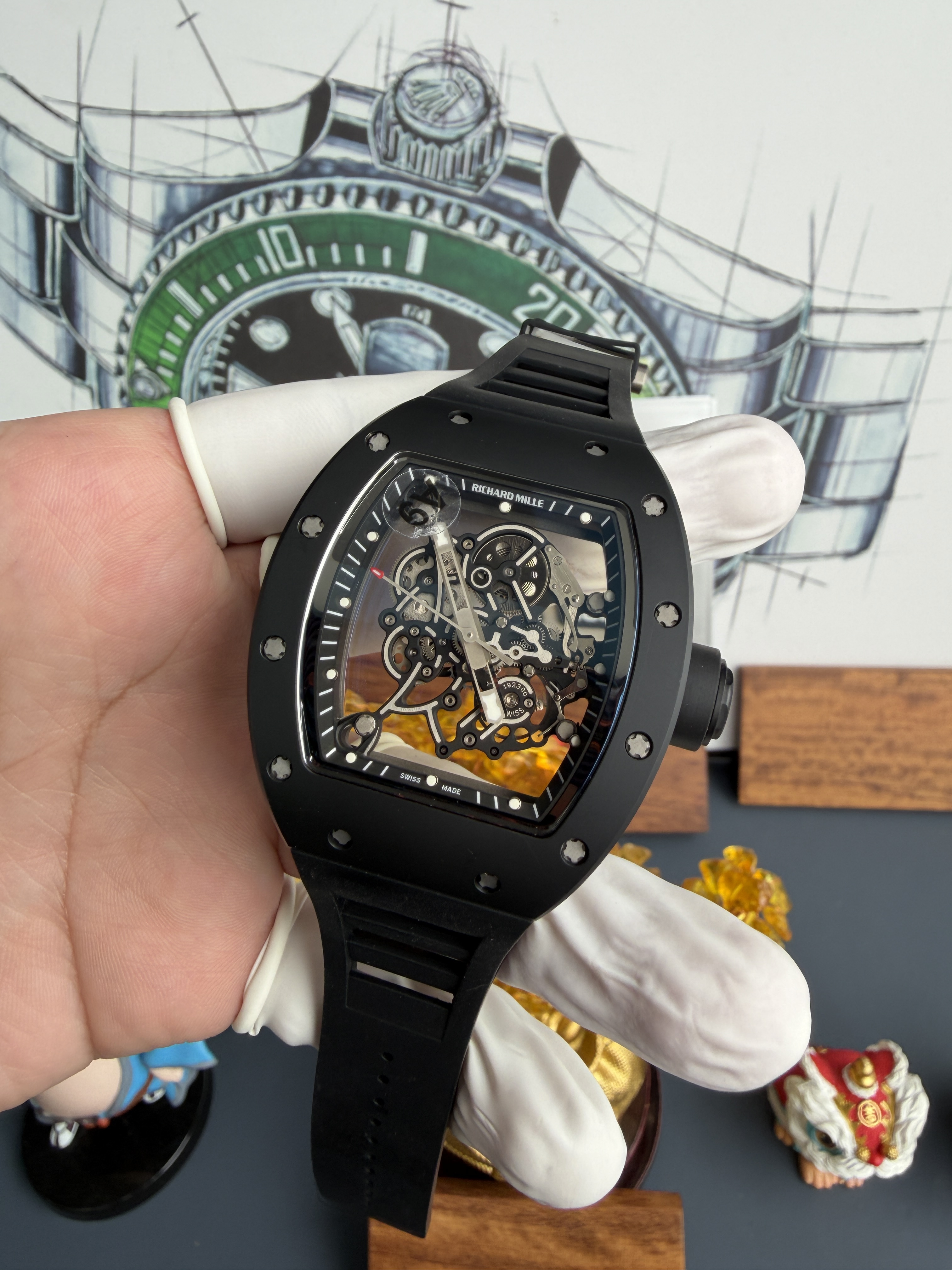A9 l Vaucher  Free-sprung   RMUL3 l 리차드밀 RM 055