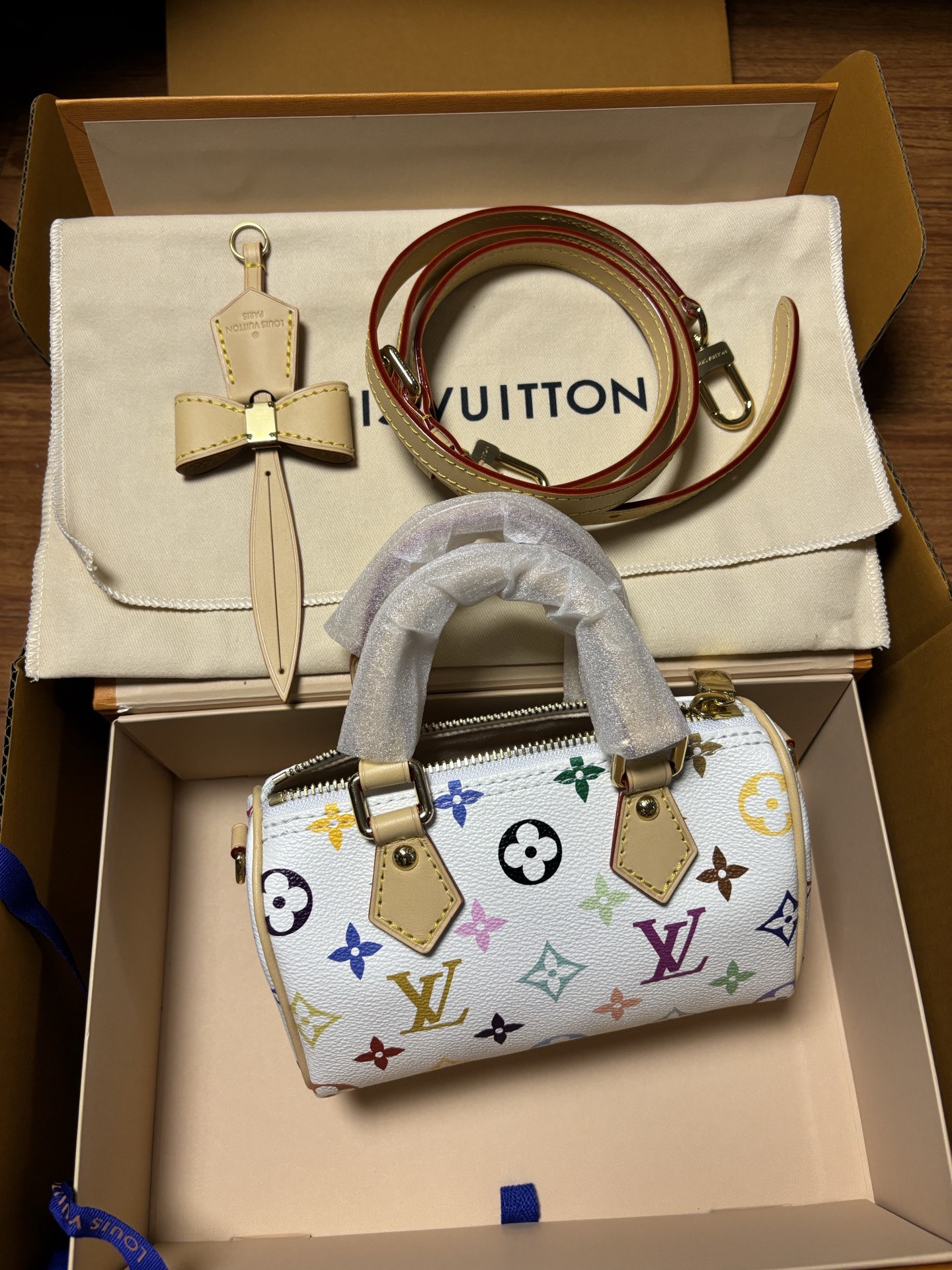 M9  루이비통 LV x TM NANO SPEEDY M13391  10 x 7.5 x 16cm