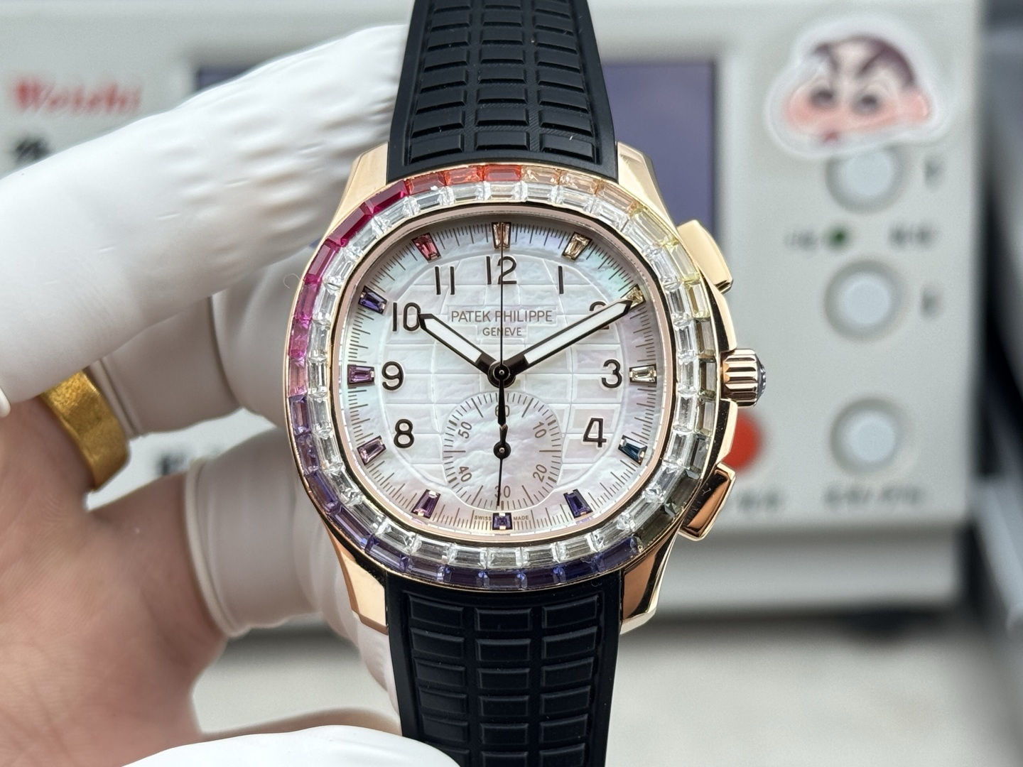 PPM l 4130 cal CH28‑520 l 39.9mm l 파텍필립 Aquanaut Luce7968