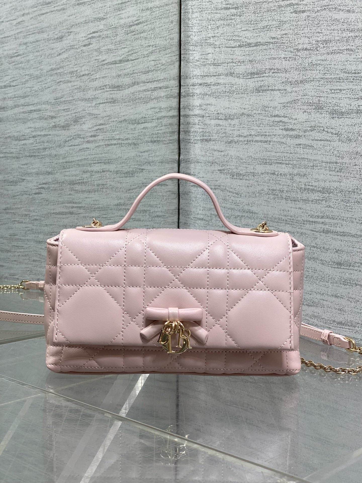My Tender Dior Top Handle Mini Bag S0987OGYD 21*11.5*7cm