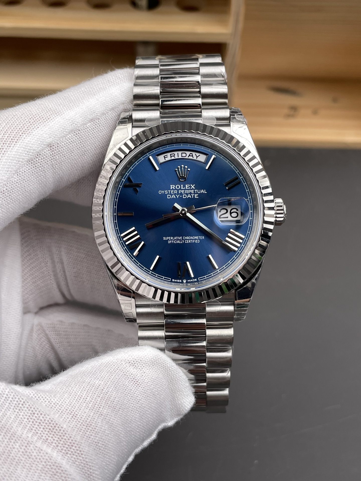 VS l 3255 l 40mm l 데이데이트 Day-date 146g V1