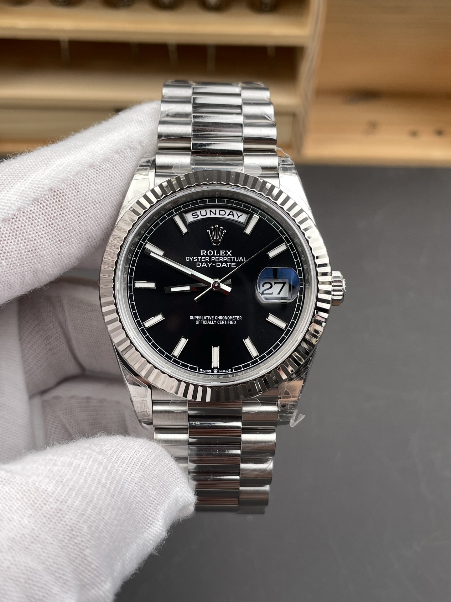 VS l 3255 l 40mm l 데이데이트 Day-date 146g V1
