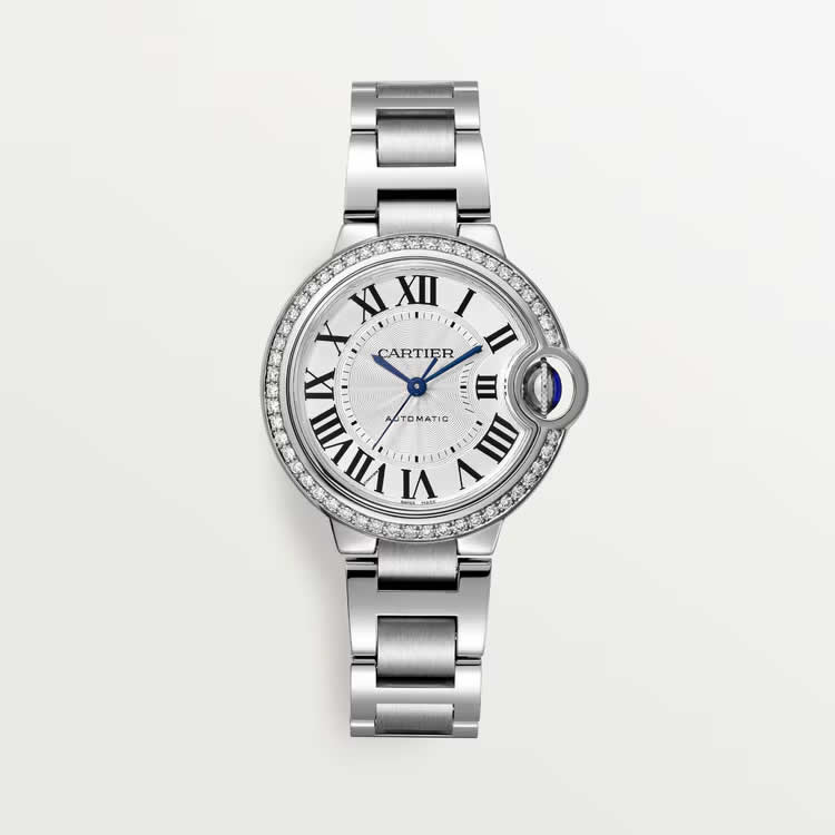 Eta2671  무브먼트 l 33mm l  까르띠에 워치 발롱 블루W4BB0023 다이아몬드.