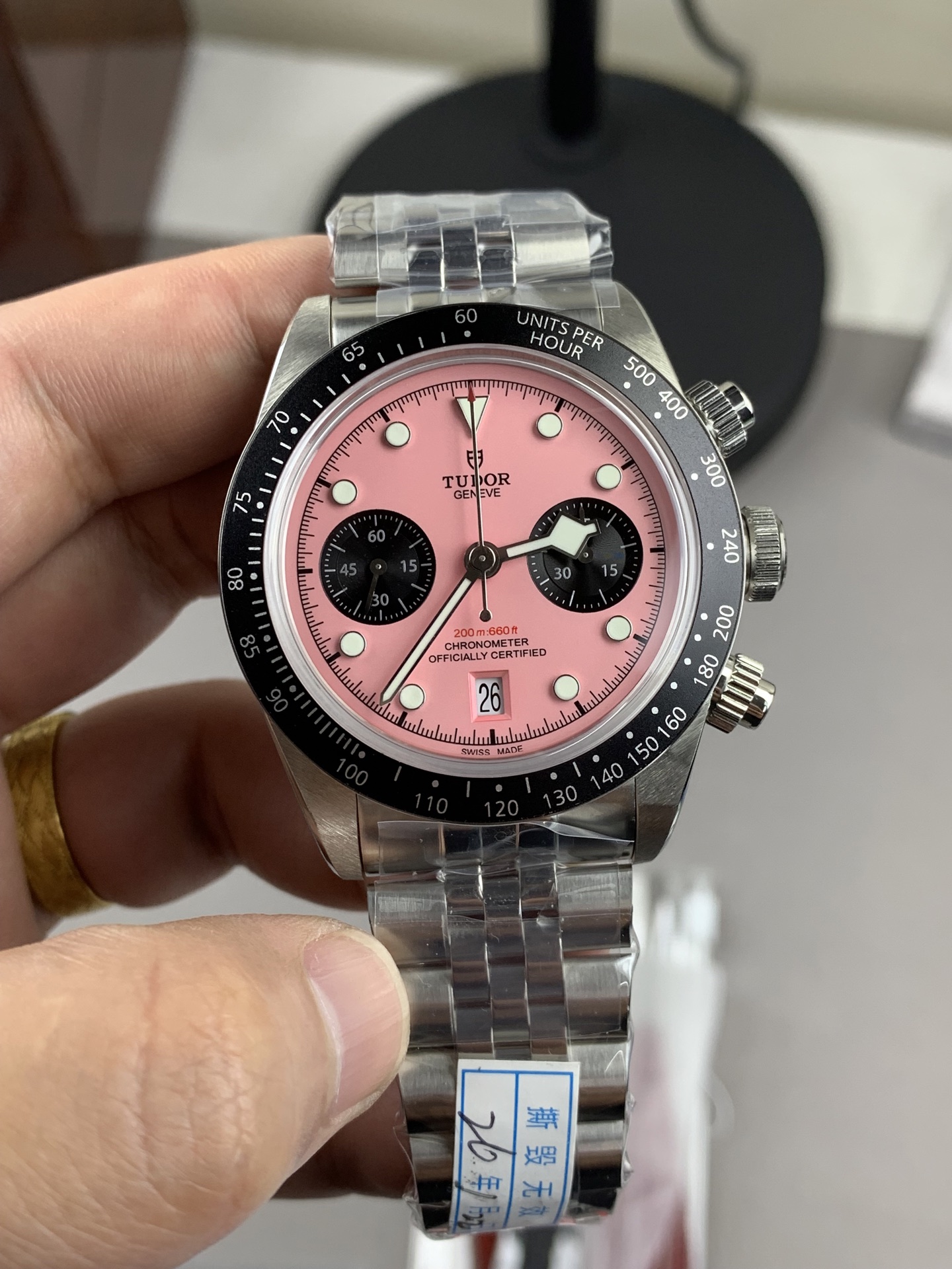 M+ l 7750 l 41mm l 튜더 베이 크로노