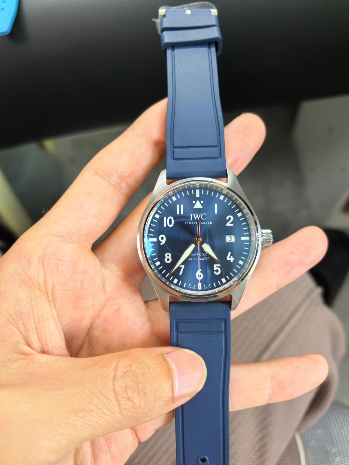 M+｜I9015 무브먼트 l 40mm l IWC 파일럿 마크20 워치