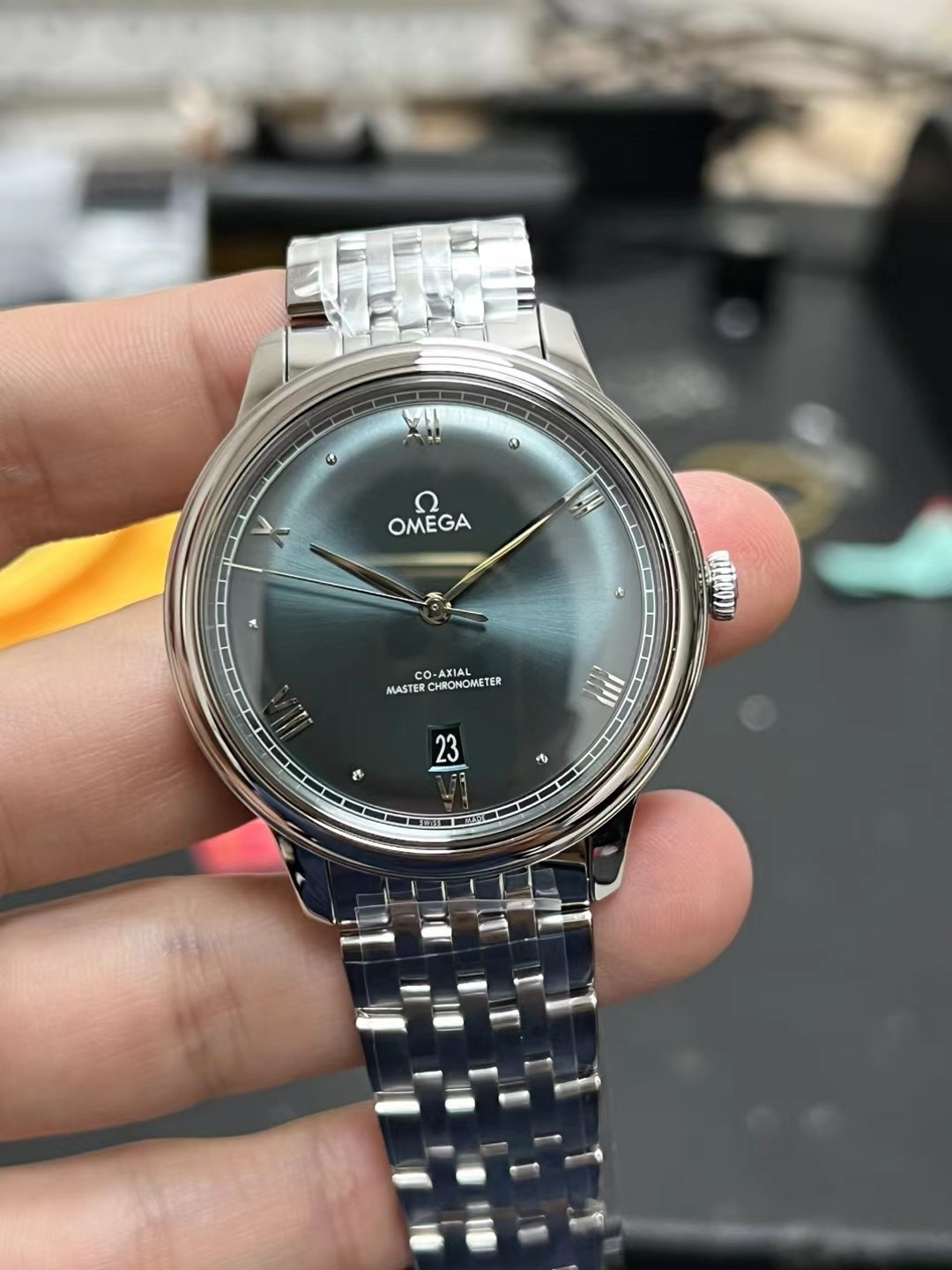 VS l 8800 l 40mm l 오메가 드빌DE VILLE 434.10.40.20.10.001