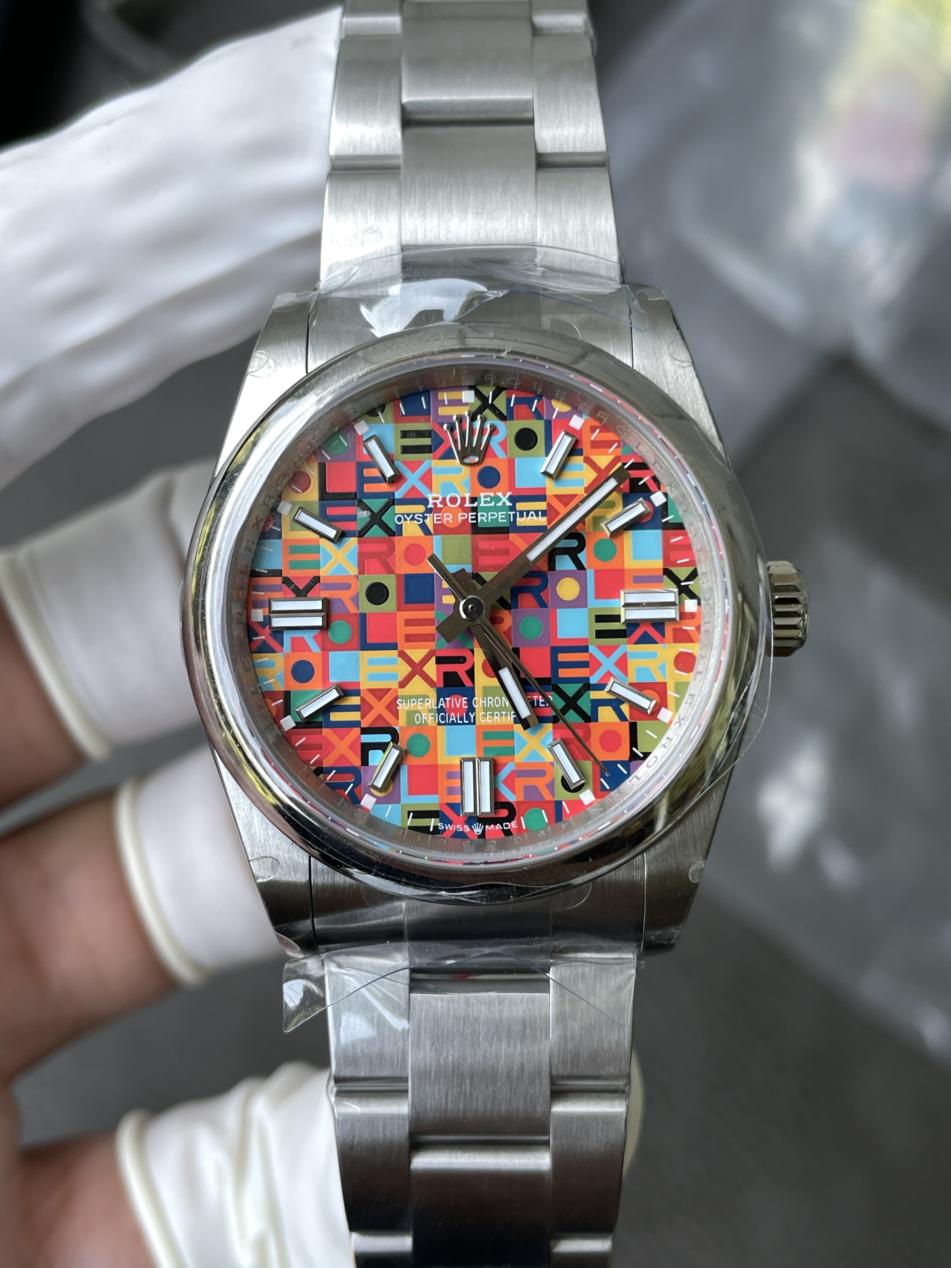 QF | 3230 무브먼트｜41mm l 롤렉스 오이스터 퍼페추얼 m134300