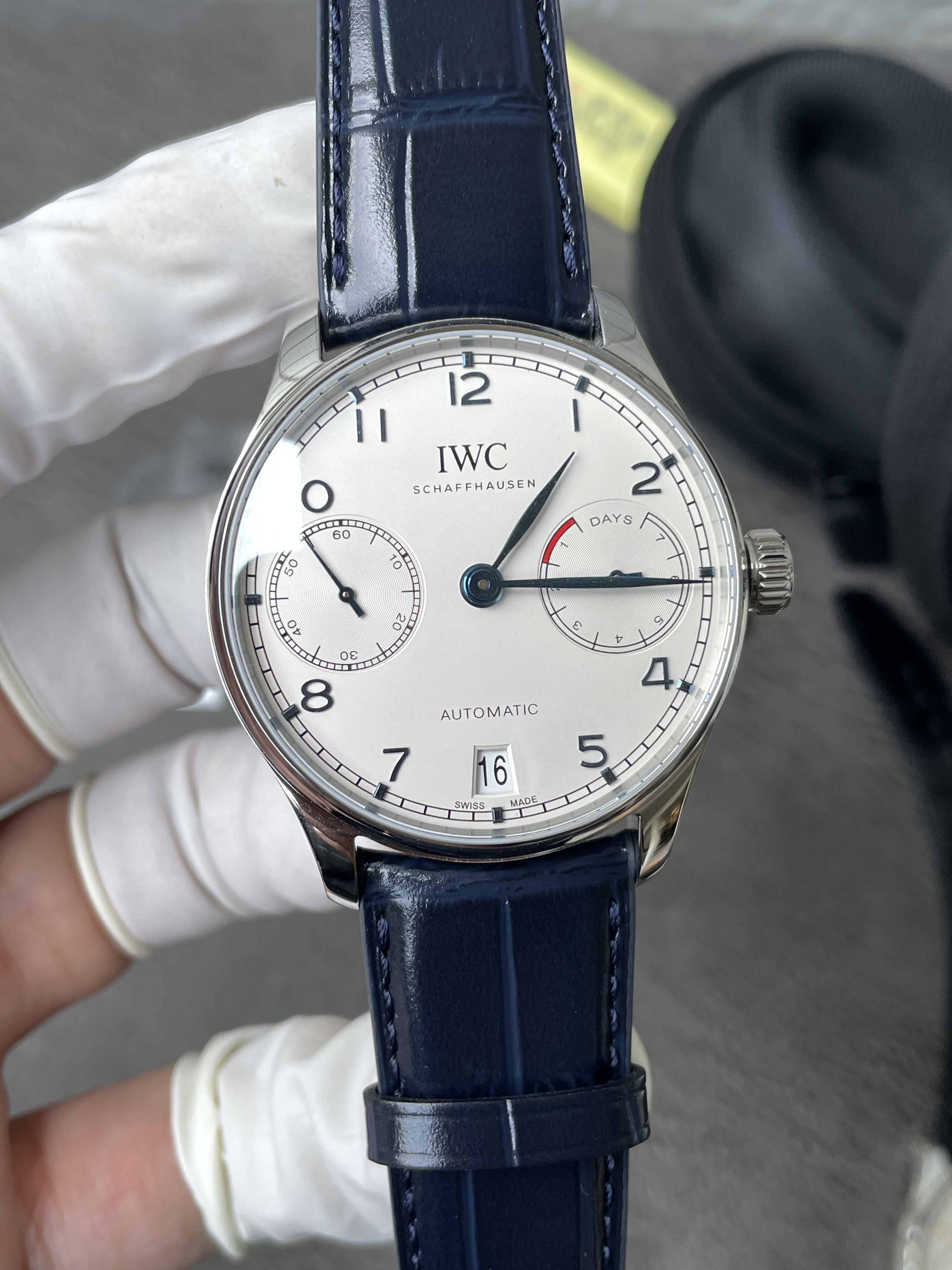 MZ l42.44mm l  IWC 포르투기저 오토매틱7일 파워리저브 IW500704