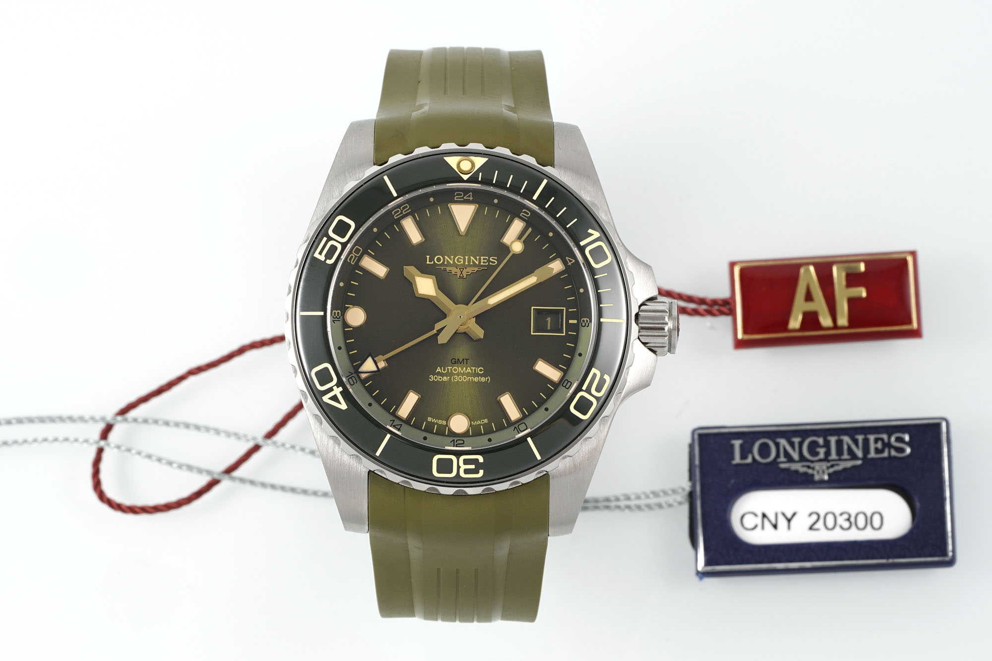 AF l 41mm l 2836 l 론진 하이드로 콘퀘스트 GMT L3.790.4.96.6