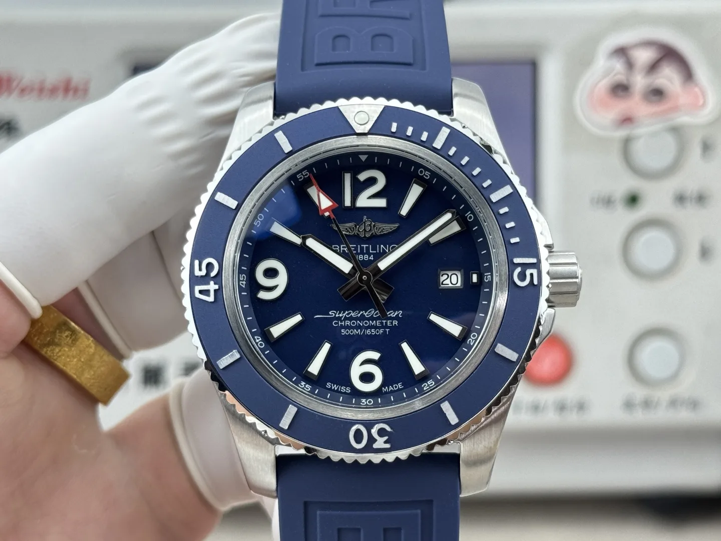 BLS l 2824 l 42mm l 브라이틀링  슈퍼오션 신형