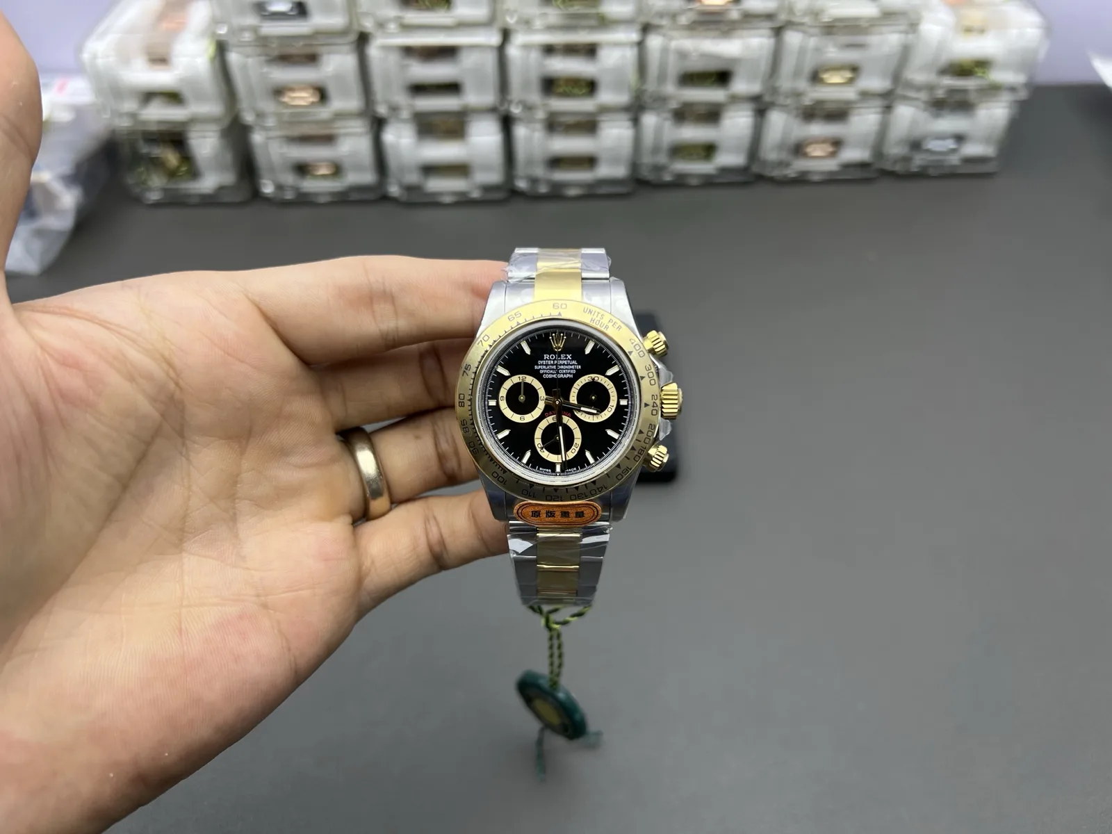CBD l 4131 프리스프렁 l 40mm l 롤렉스 데이토나 126503 190g