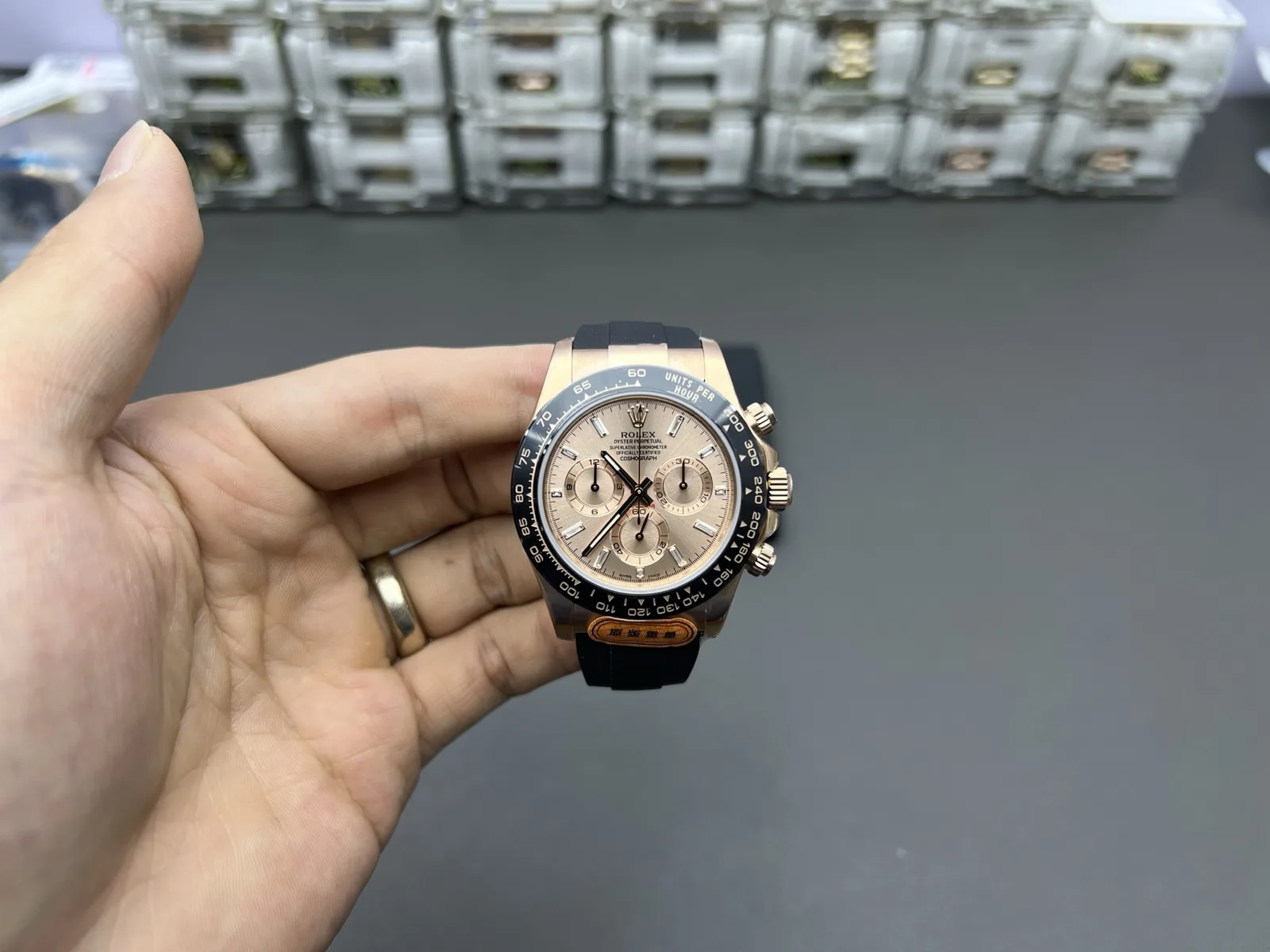 CBD l 4130 프리스프렁 l 40mm l 롤렉스 데이토나 116515 155g