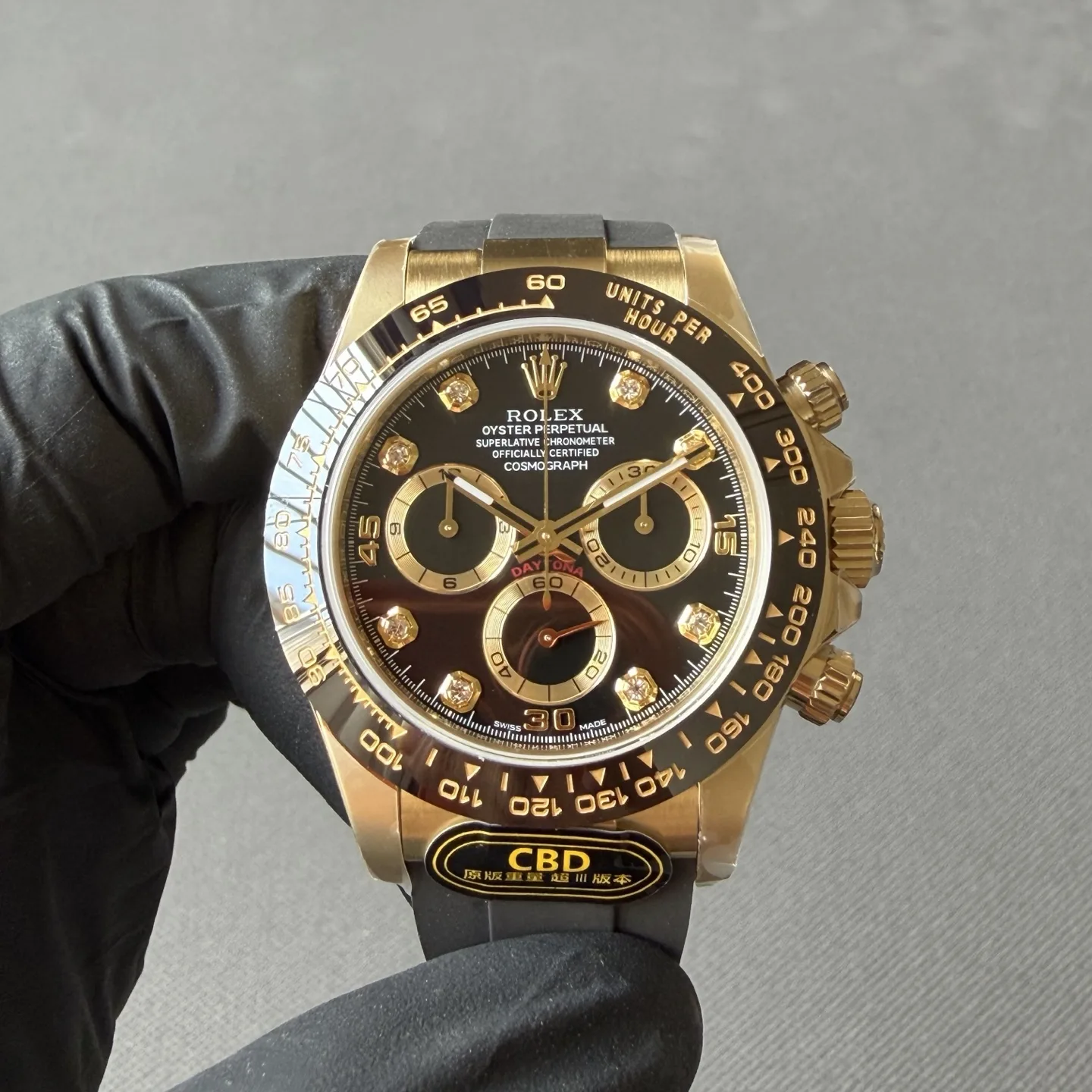 CBD l 4130 프리스프렁 l 40mm l 롤렉스 데이토나 116518 155g