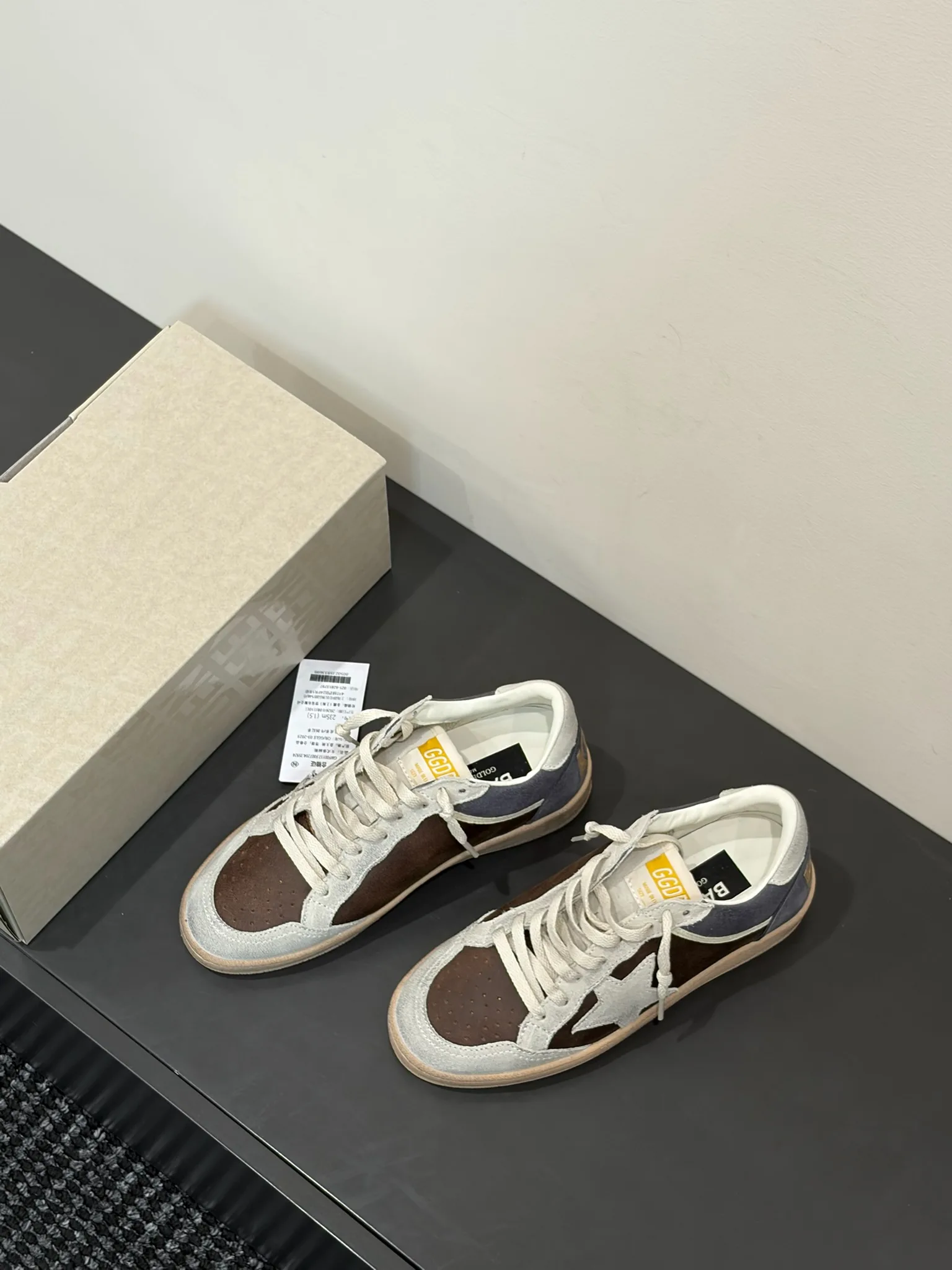 Golden Goose  Suede Ball Star Sneakers