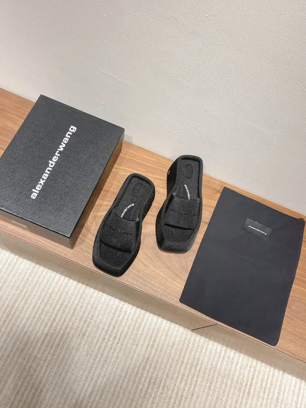 Alexanderwang 플랫폼 타지 샌들 슬리퍼