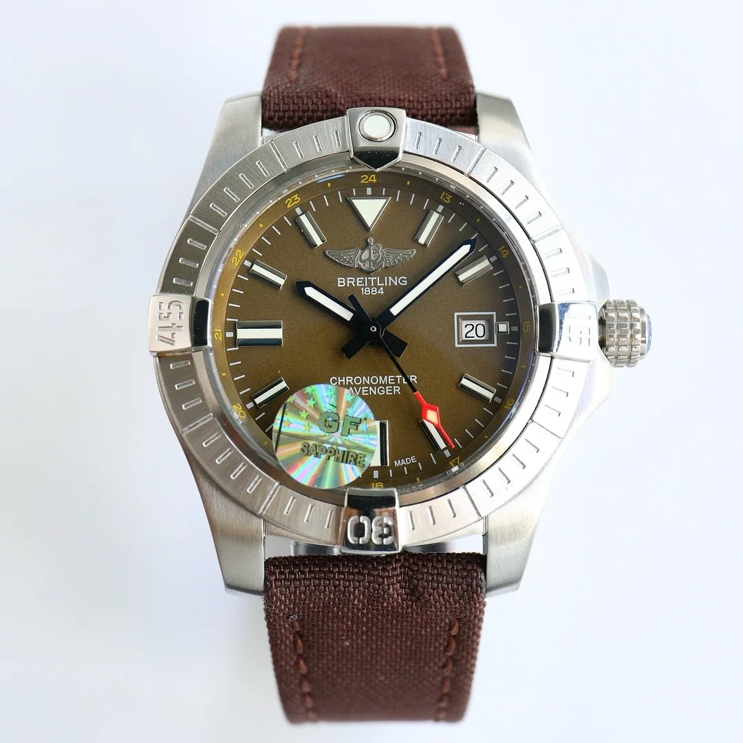 GF l 2824 l 43mm l v17311101b1w1 브라이틀링 어벤저 블랙버드