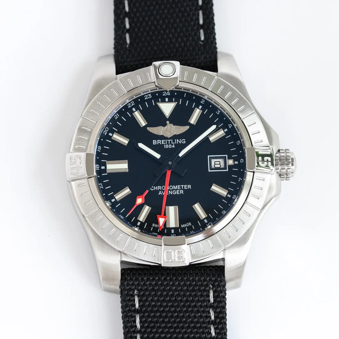 GF l 2824 l 43mm l v17311101b1w1 브라이틀링 어벤저 Automatic GMT 43