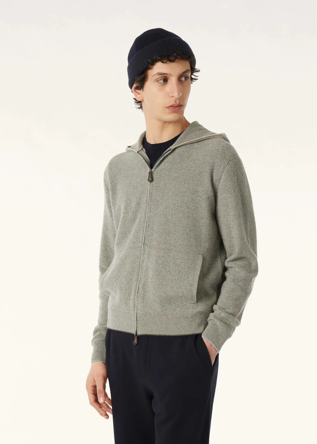 Loro Piana Varallo Hooded Bomber jacket