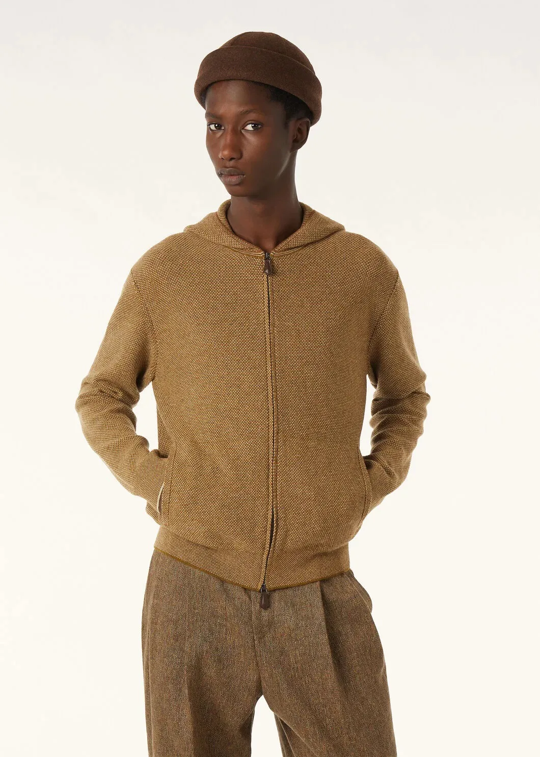 Loro Piana Varallo Hooded Bomber jacket