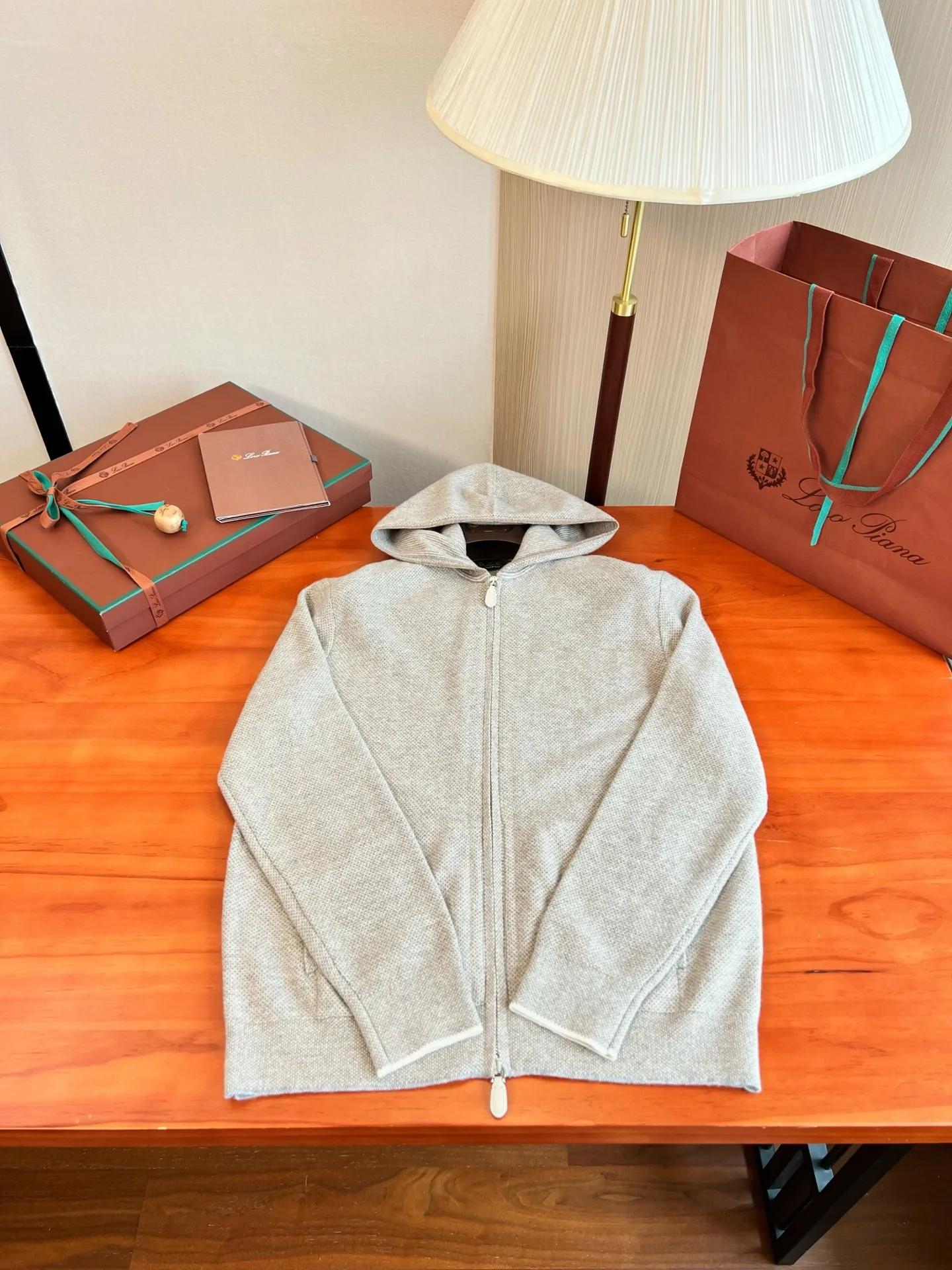 Loro Piana Varallo Hooded Bomber jacket