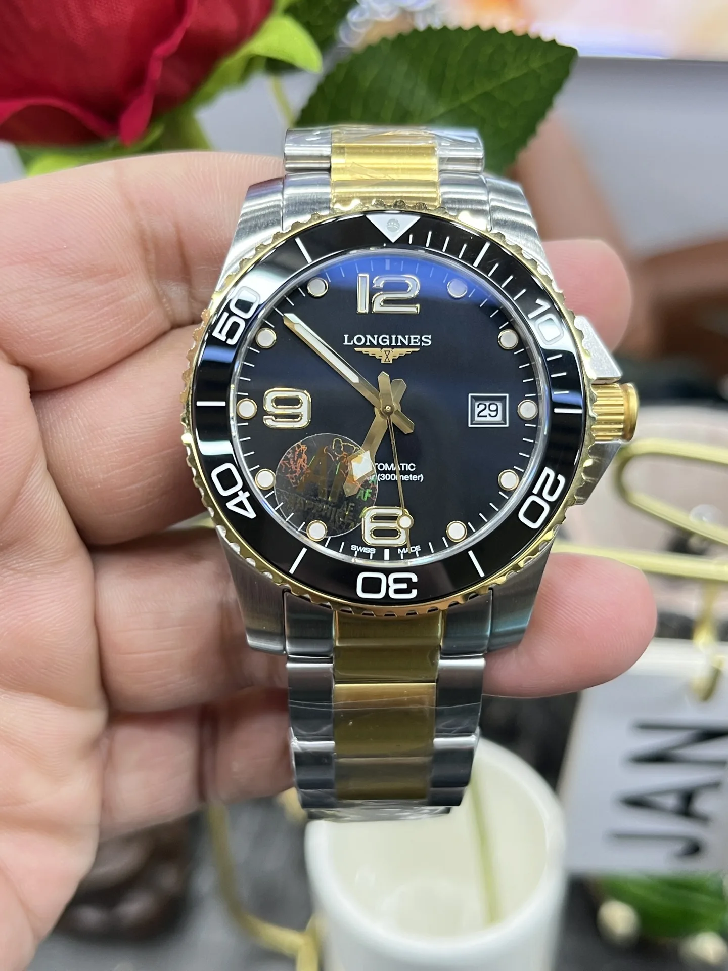 AF l 41mm l 2824 l 론진 HydroConquest  L3.781.3.56.7